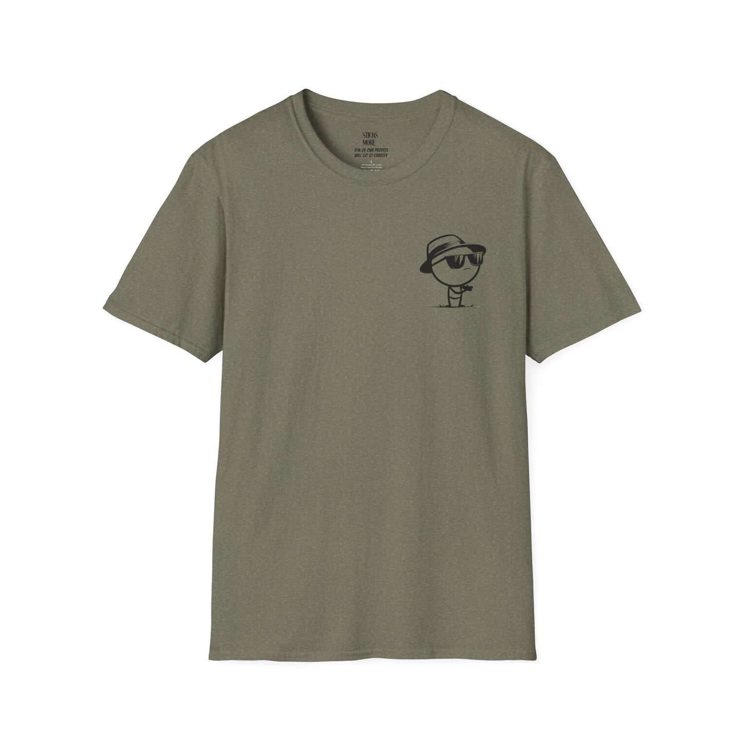 Gangster Stickman Tee